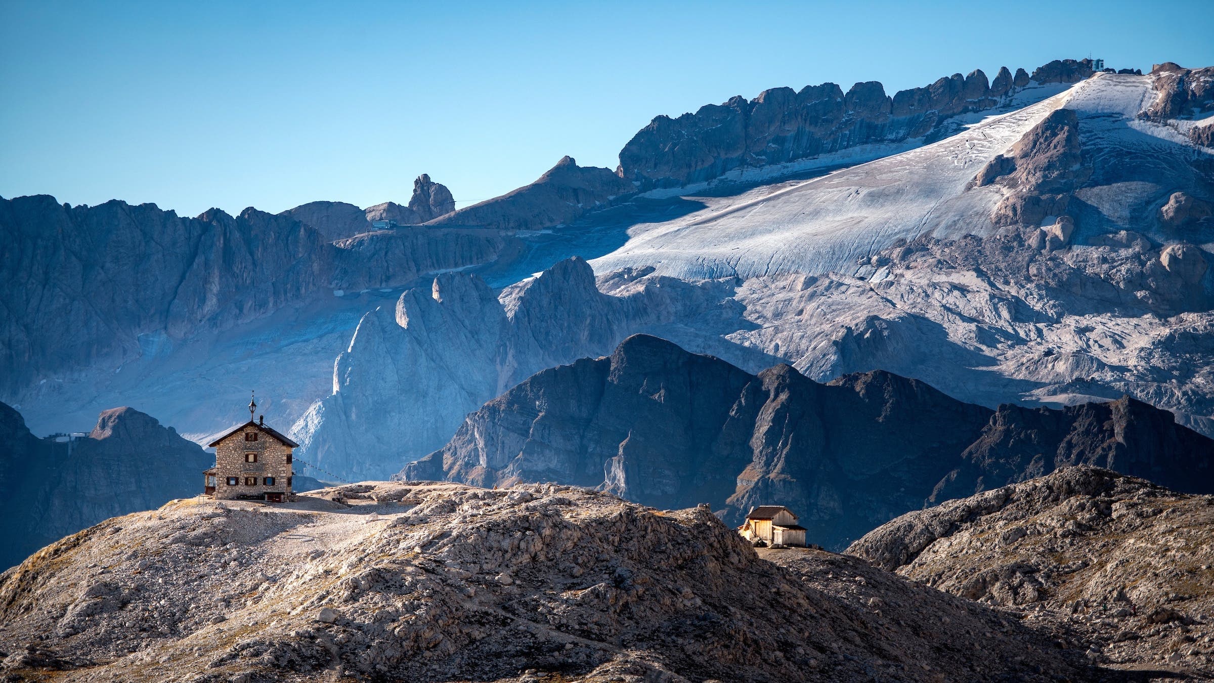 Rifugio in Alps