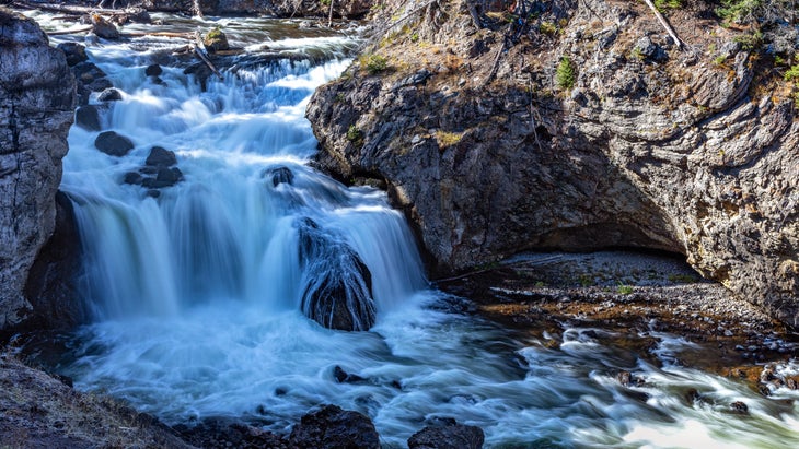 Small waterfall