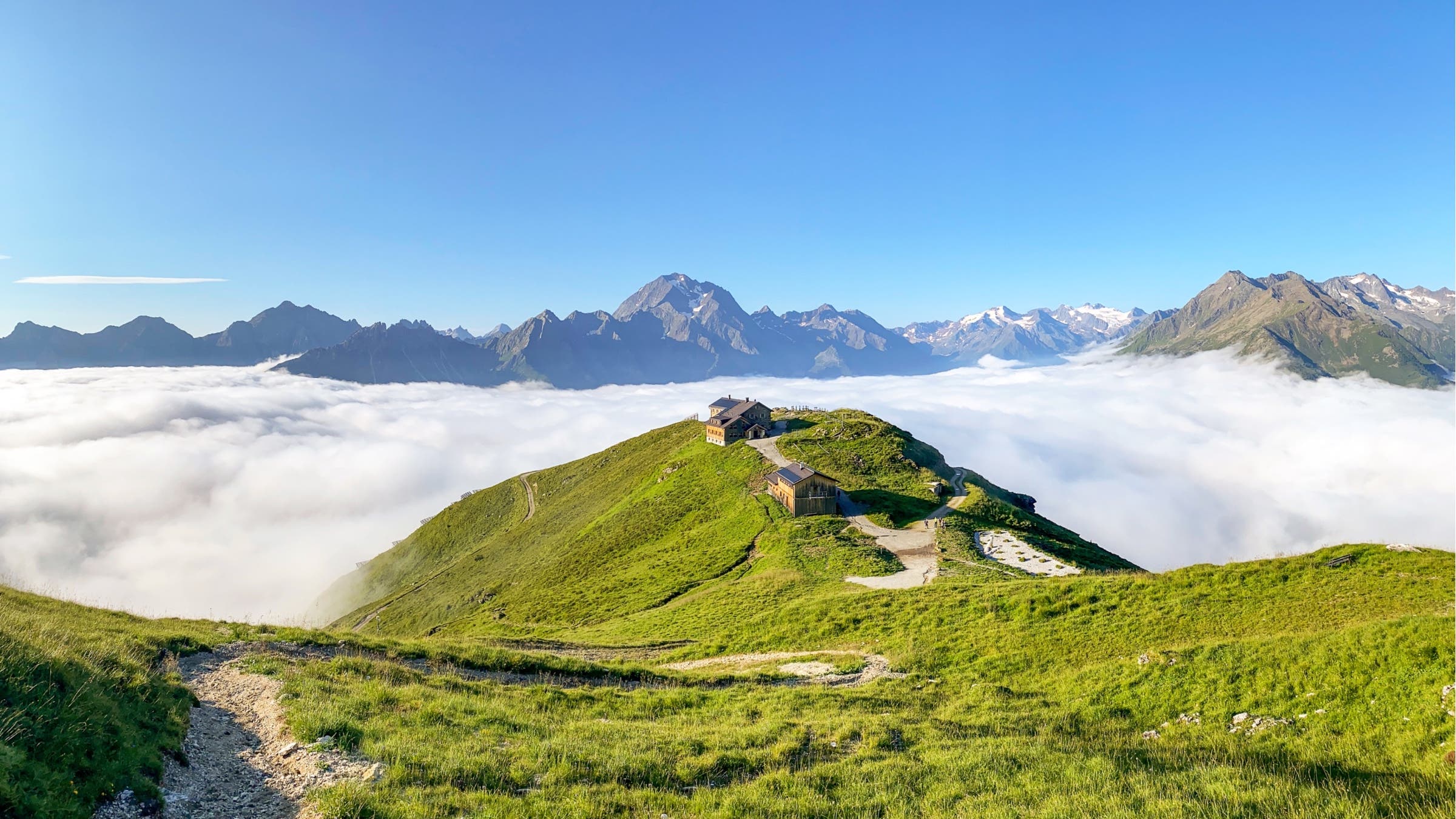 Alpine hut in Austria