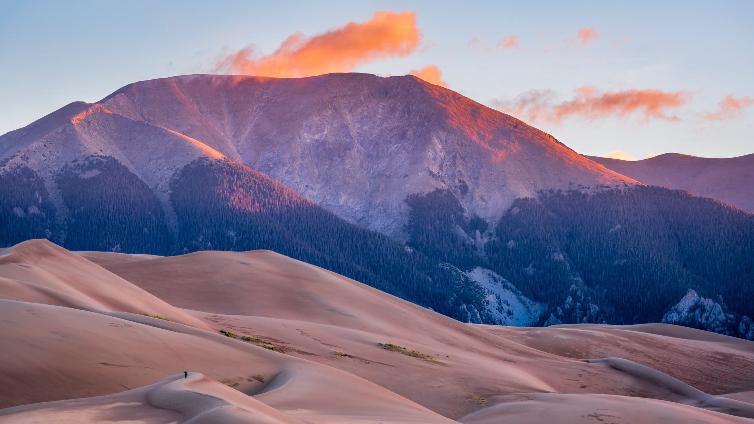 Sunrise at Great Sand Dunes National Park