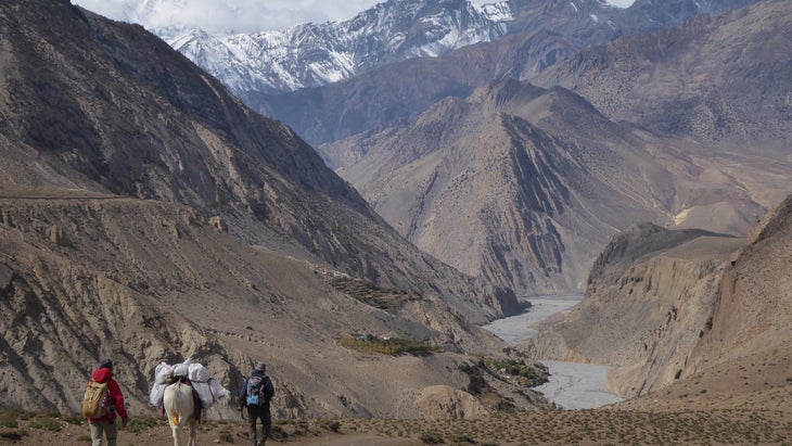 Big valley hikers