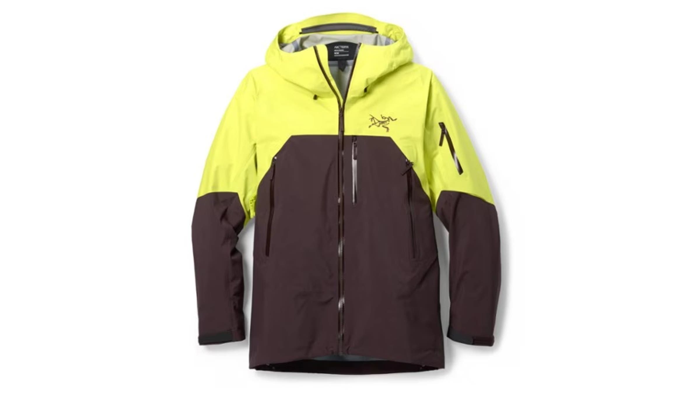 jacket on white background