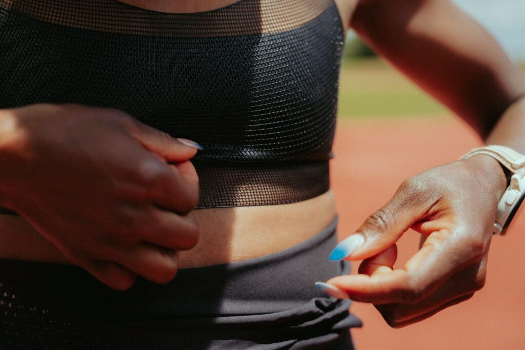 Kipyegon will be debuting a new sports bra made with a 3D-printed mesh fabric.