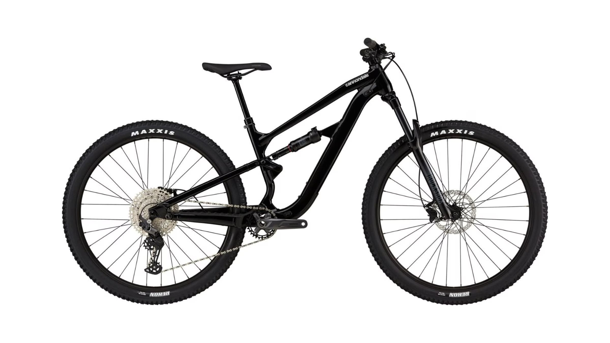 cannondale bike on white background