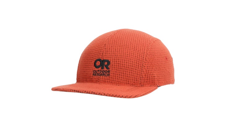red hat on white background