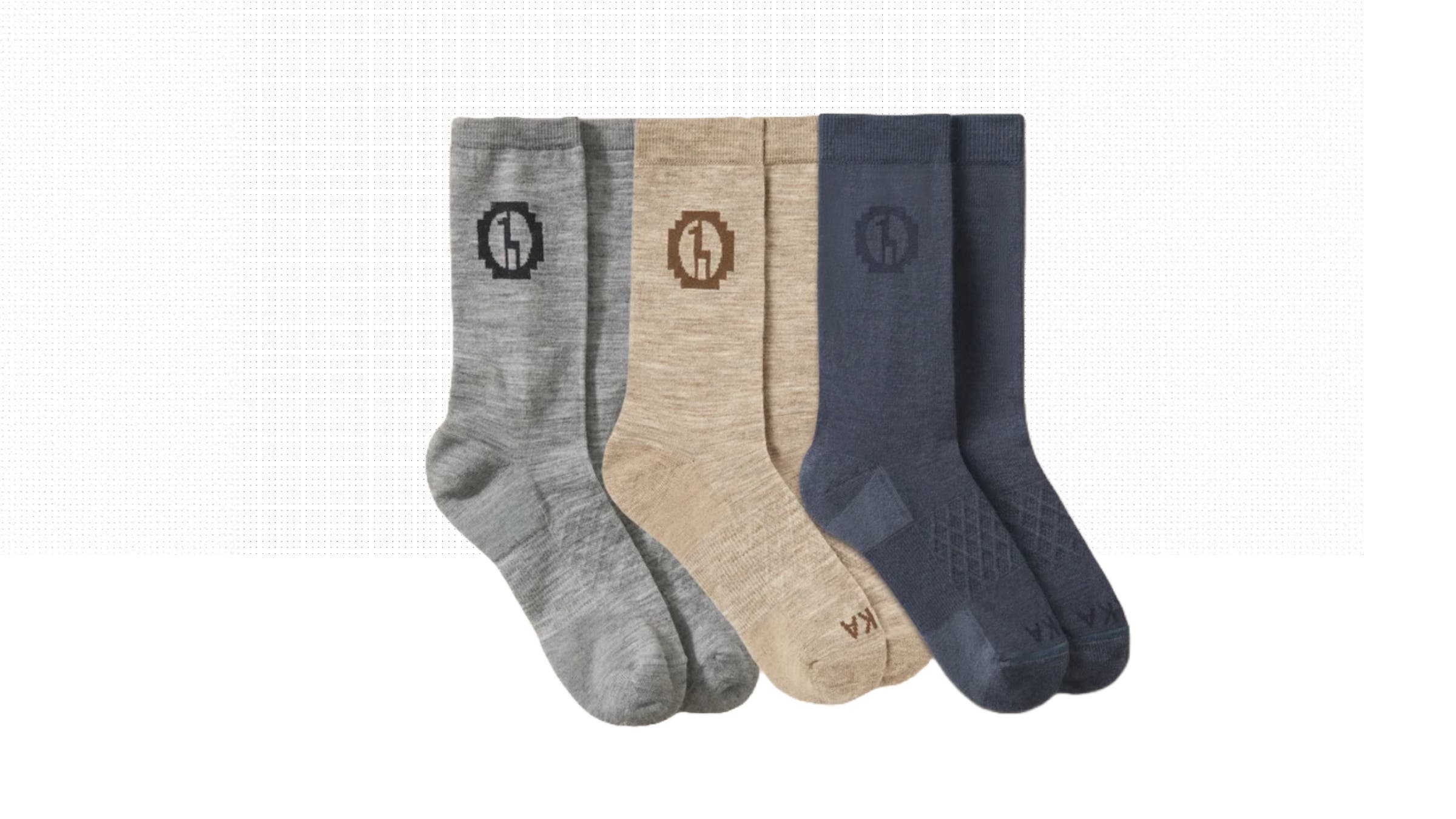 socks on white background