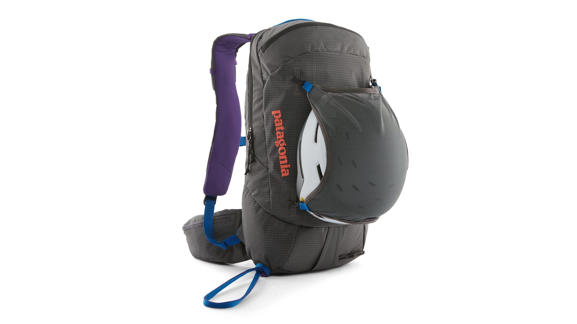 patagonia backpack on white background