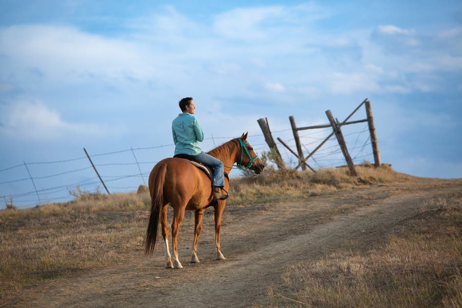 Siri Lindley on her horse Savannah