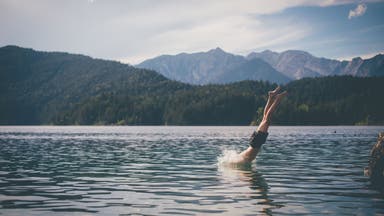 I'm a Better Person After I Jump Into an Alpine Lake