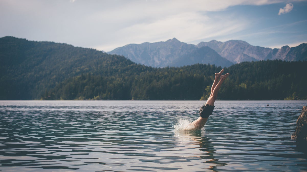 I'm a Better Person After I Jump Into an Alpine Lake