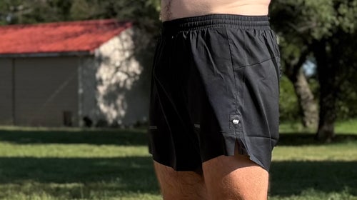 Ciele ATShort soaked with running sweat