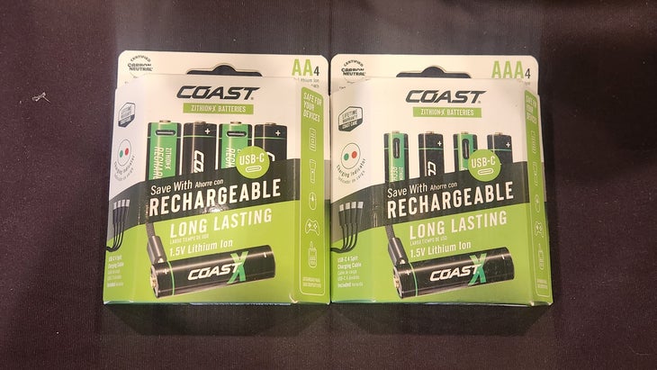 Coast Zithion-X Batteries rechargable battery