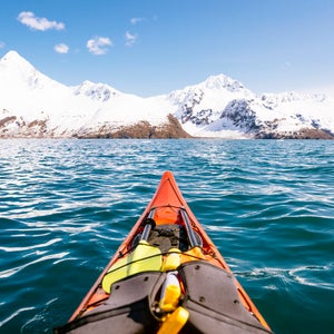 Kayak in Kenai Fjords National Park, Alaska