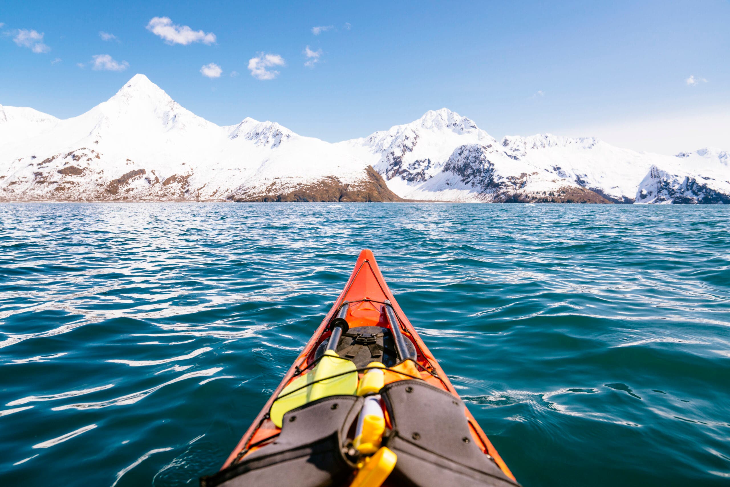 Kayak in Kenai Fjords National Park, Alaska