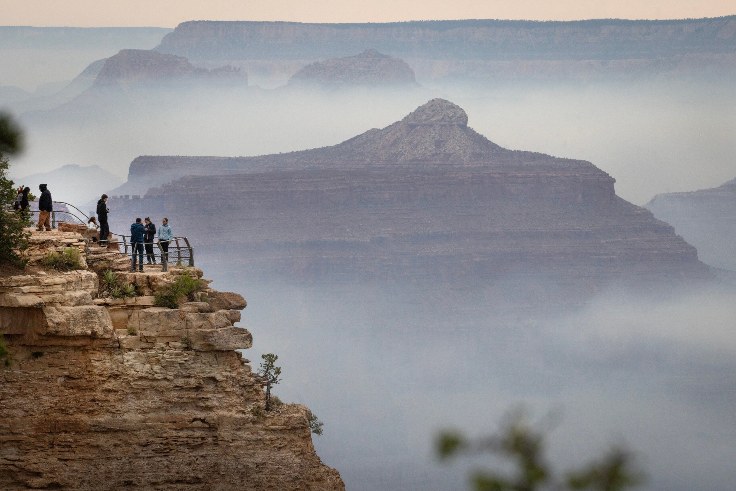 Wildfires Burn Around Arizona's Grand Canyon