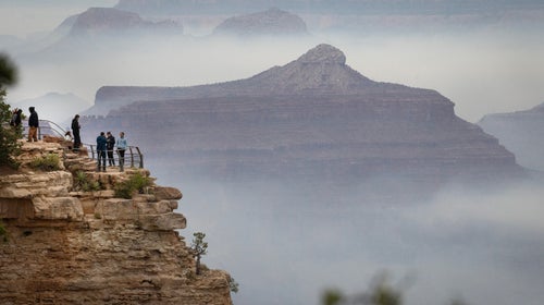Wildfires Burn Around Arizona's Grand Canyon