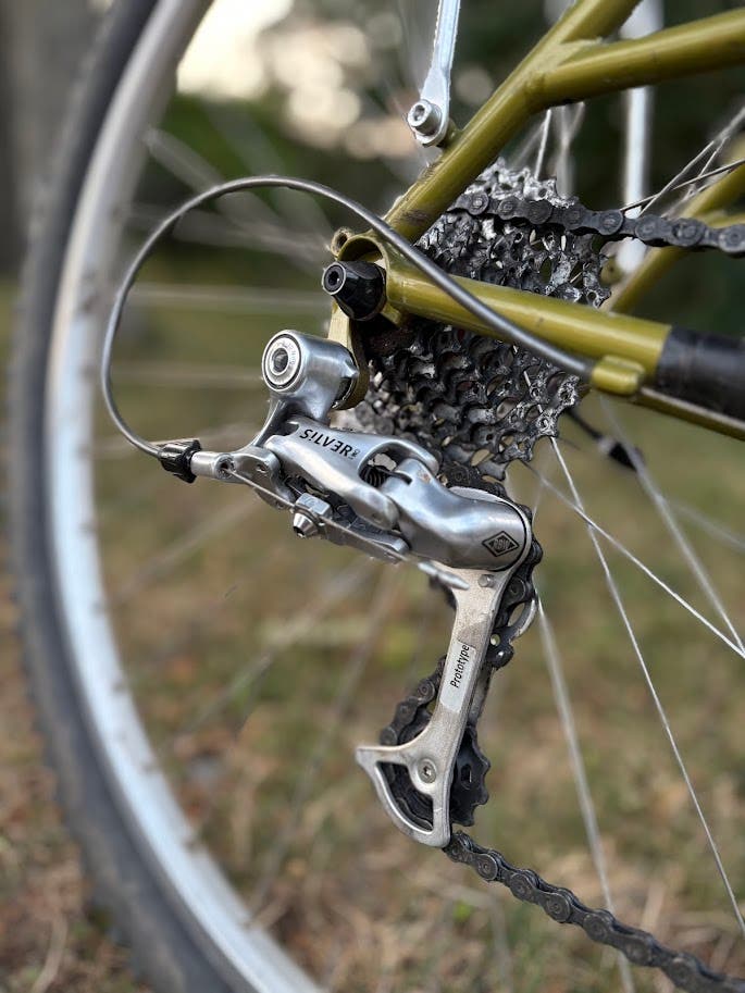 Why the non-electronic, non-indexed Silver OM-1 is the most important rear derailleur of the 21st century.