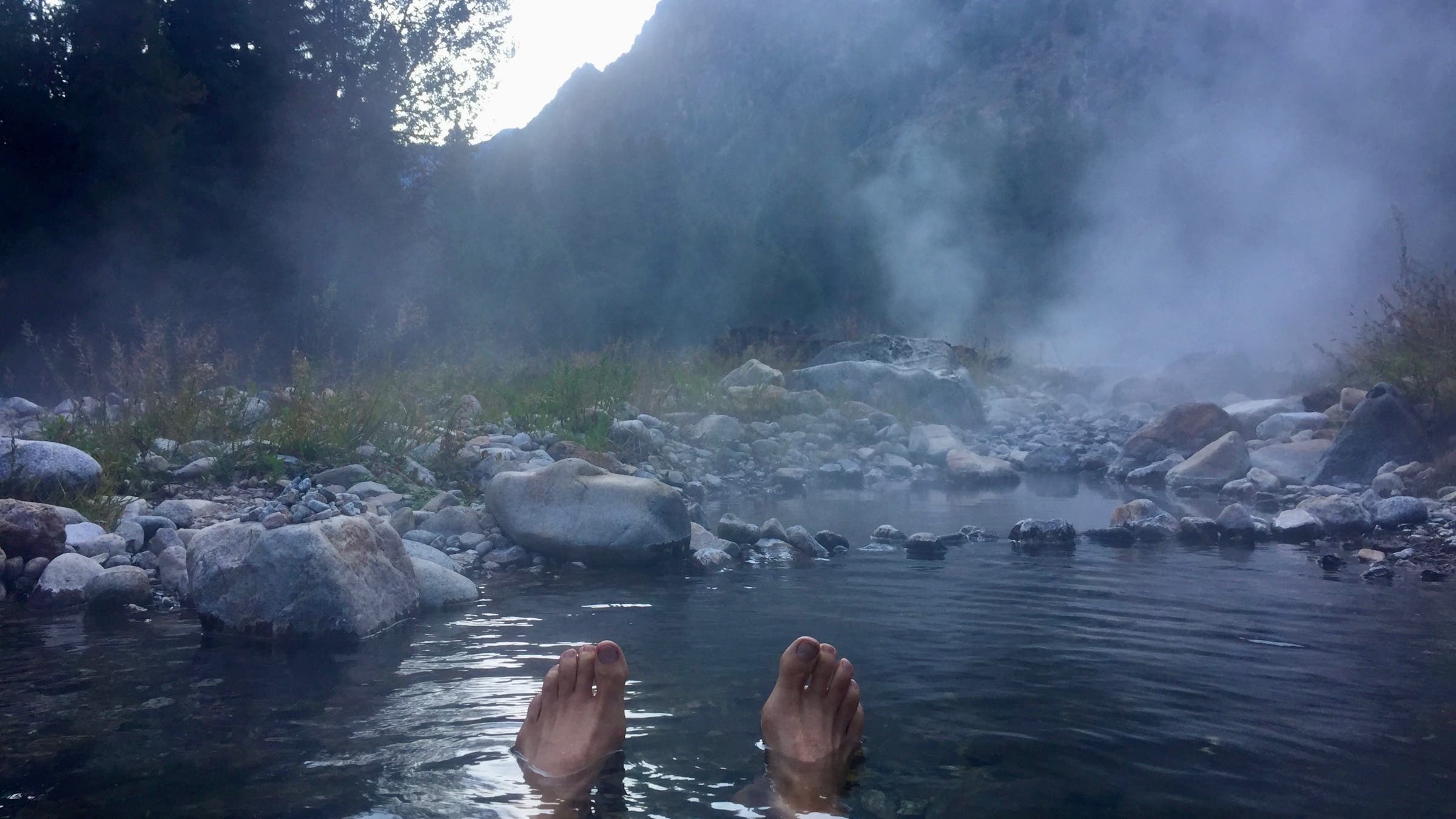 hot springs soak