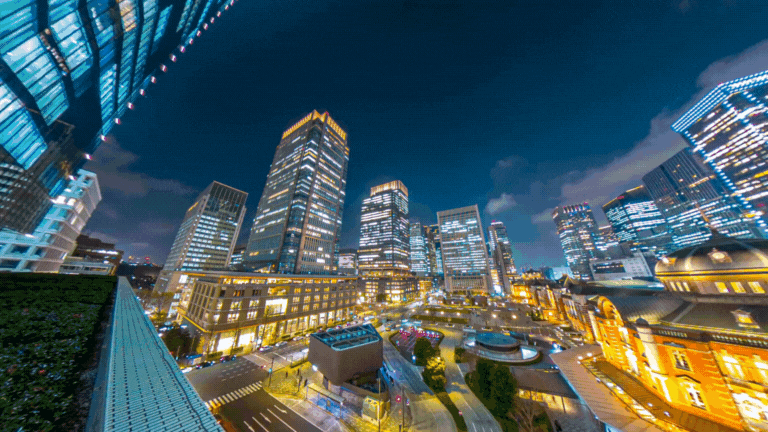 11k timelapse captures stunning day to night footage.