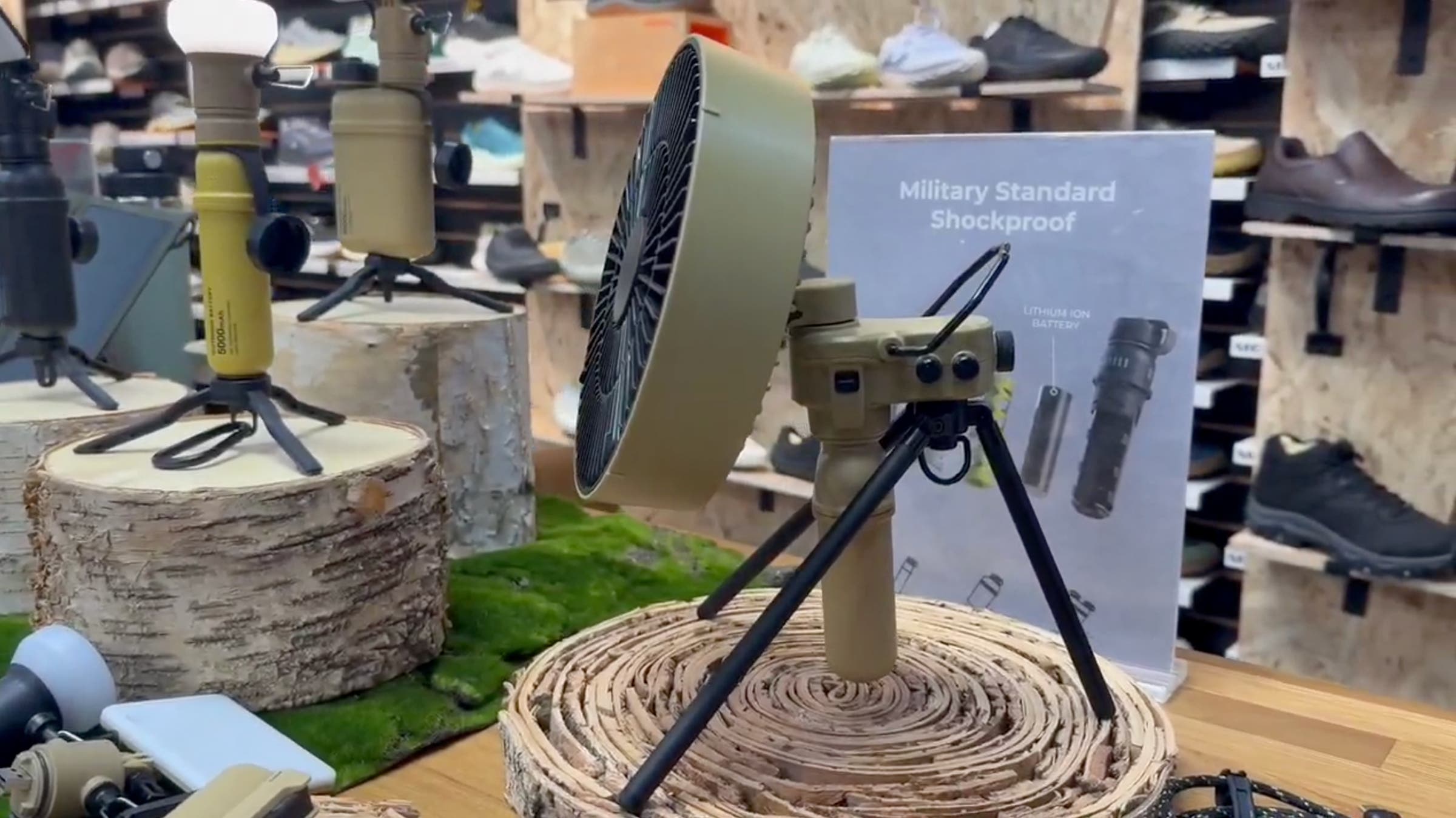 Nestout FAN-1 Portable Fan adjustable camping fan