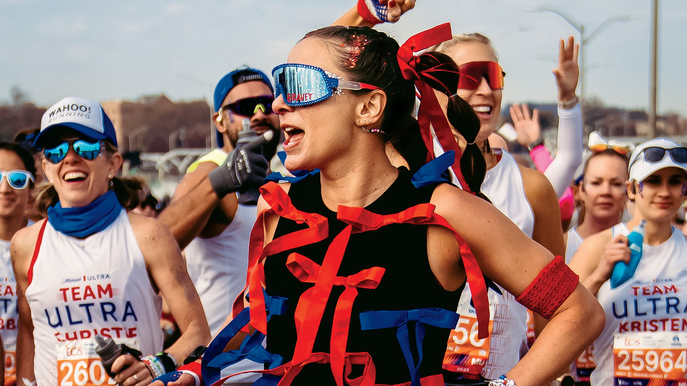 At the 2023 NYC Marathon.