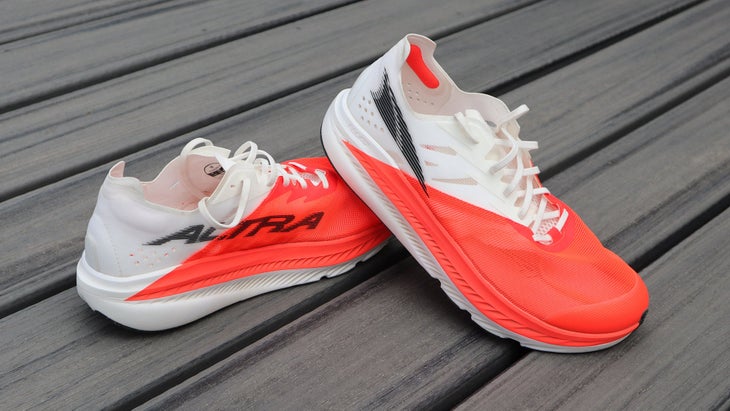 Altra Vanish Carbon 2, our pick for Best Zero Drop Marathon Racing Shoe