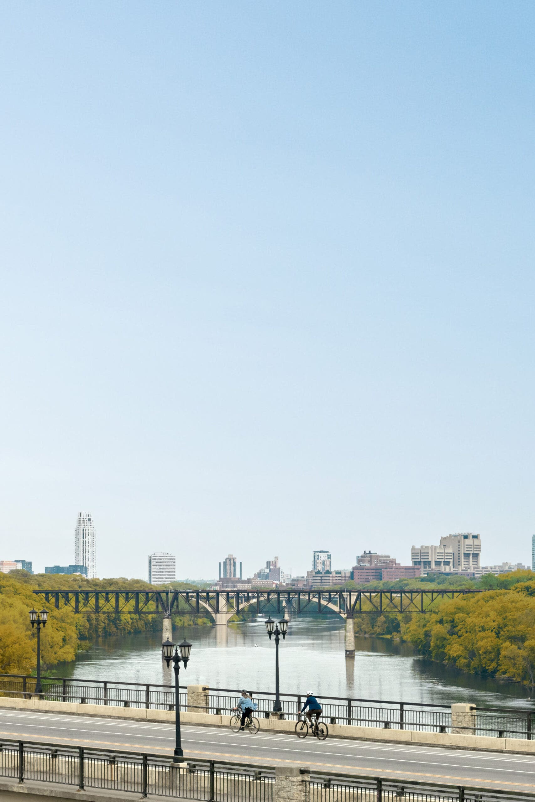 Cycling in Minneapolis Metro area.