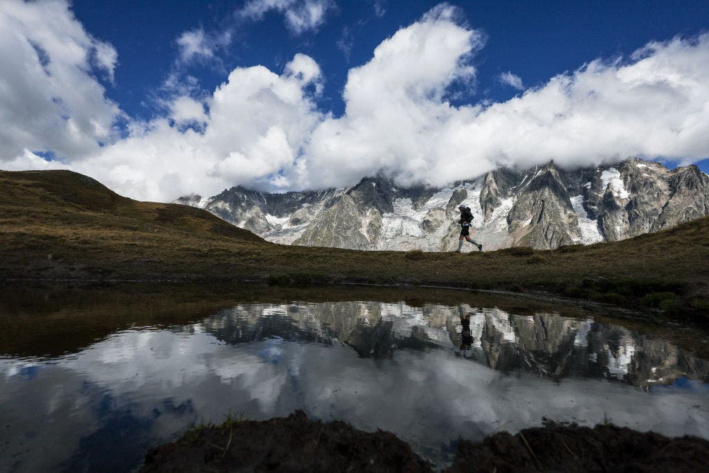 At the Ultra-Trail du Mont-Blanc, athletes race 106 miles around Mont Blanc, surrounded by some of the most scenic trails in the Alps.
