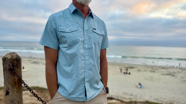 Glacier Pearl Snap Shirt