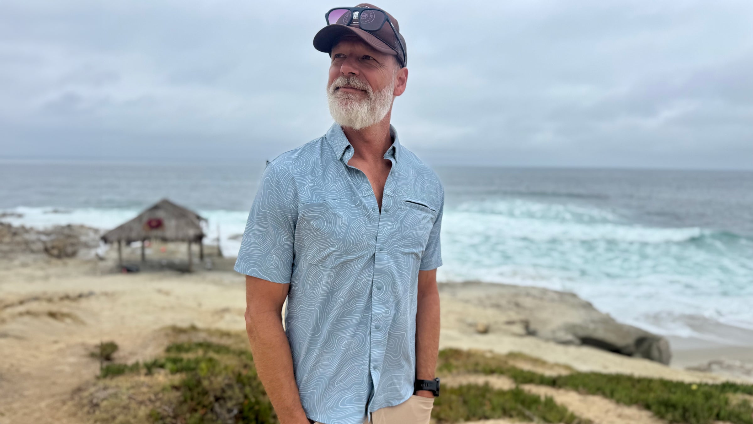 Graham Averill testing Kuiu Vented SS Snap Shirt