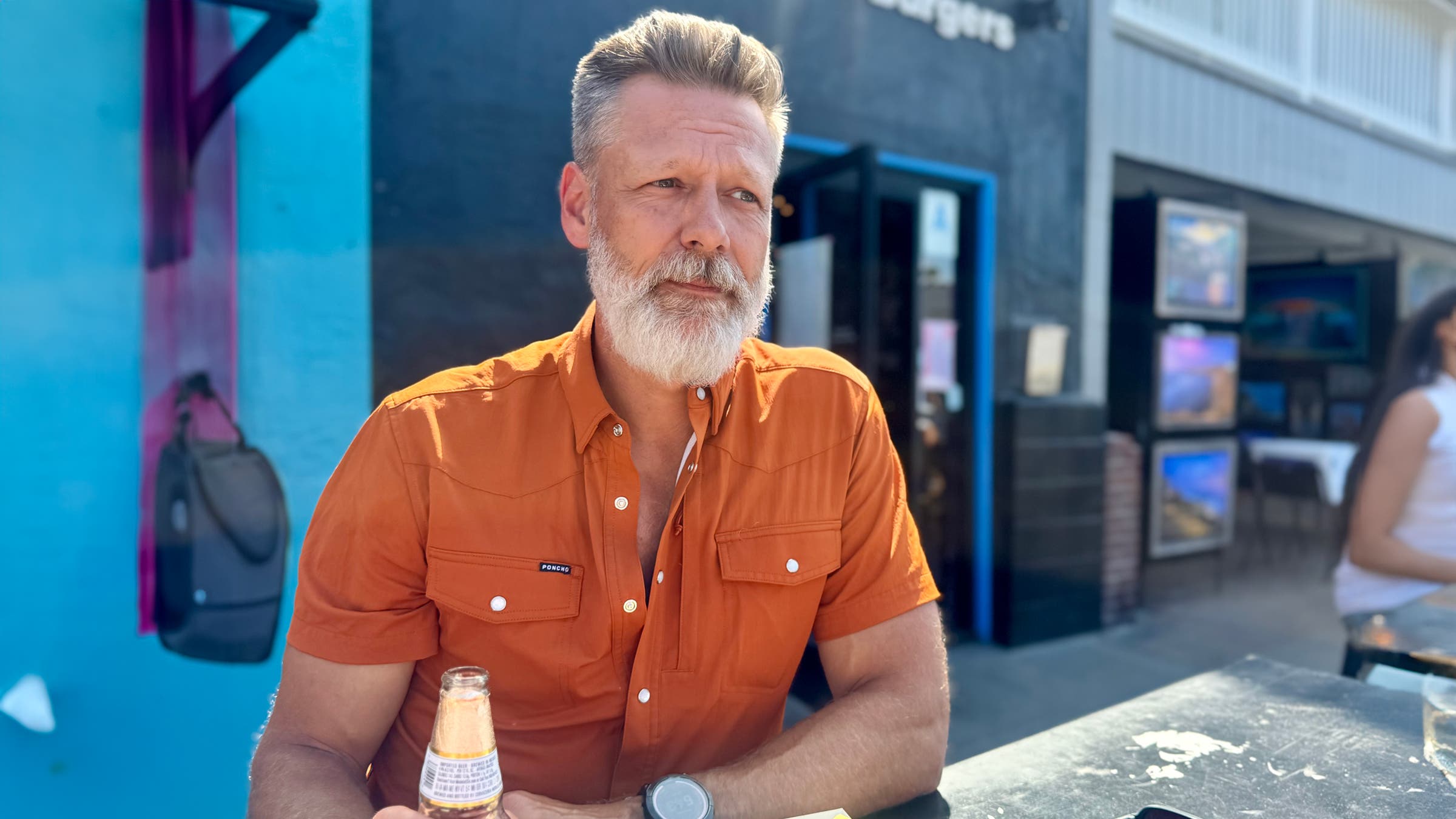 Poncho The 1969 snap button shirt