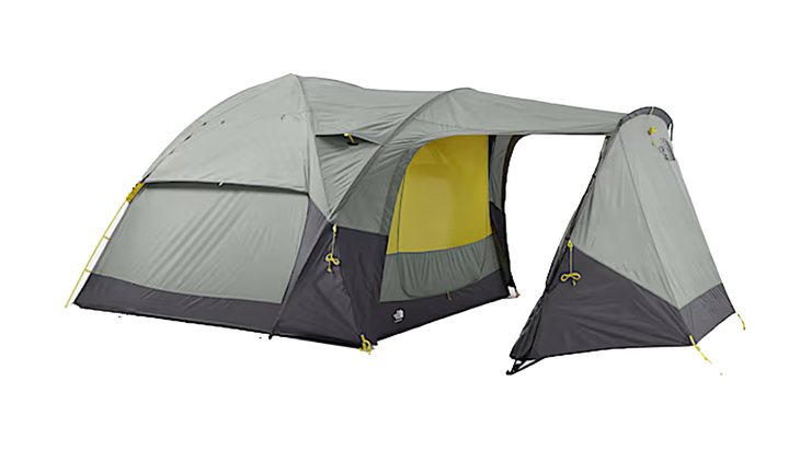 TNF Wawona 6 Tent on white background