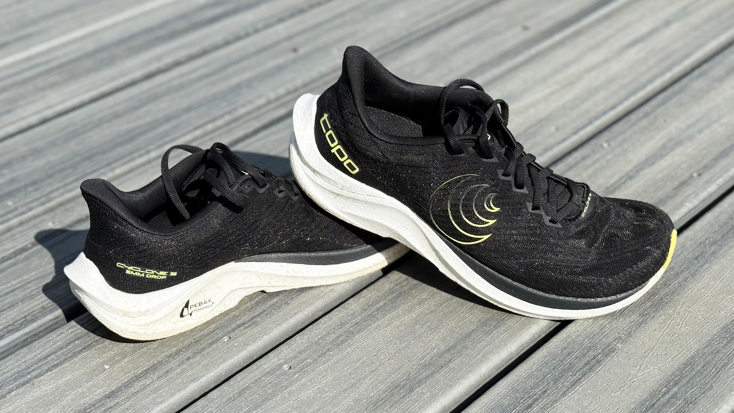 Topo Cyclone 3, our pick for the best marathon shoe for minimalists