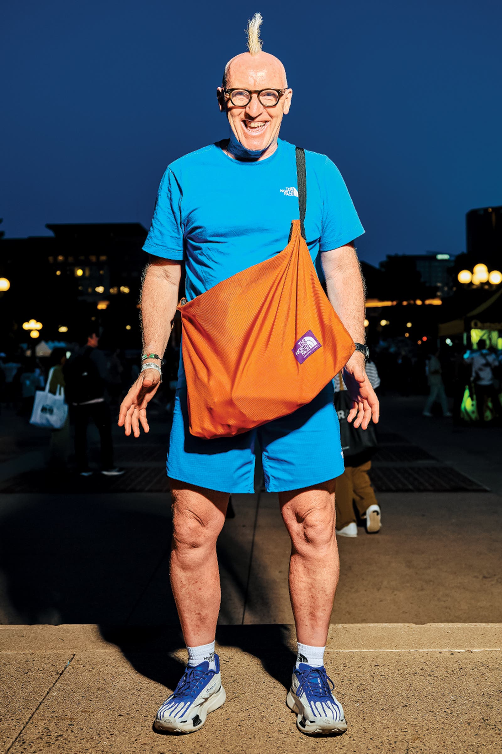 Kieth Byrne, VP of stake with North Face