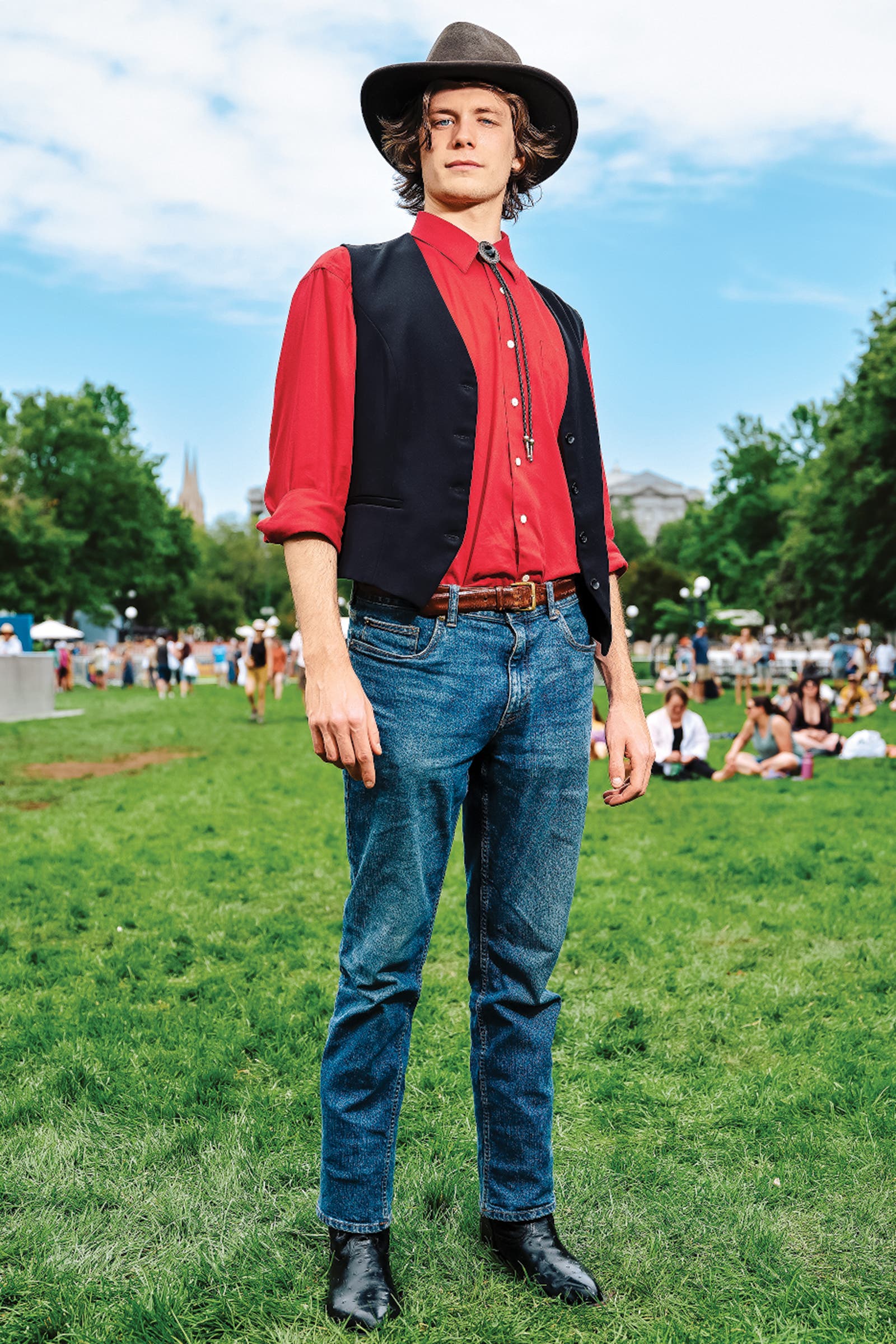 Scott Fansher at the 2nd Annual Outside Festival