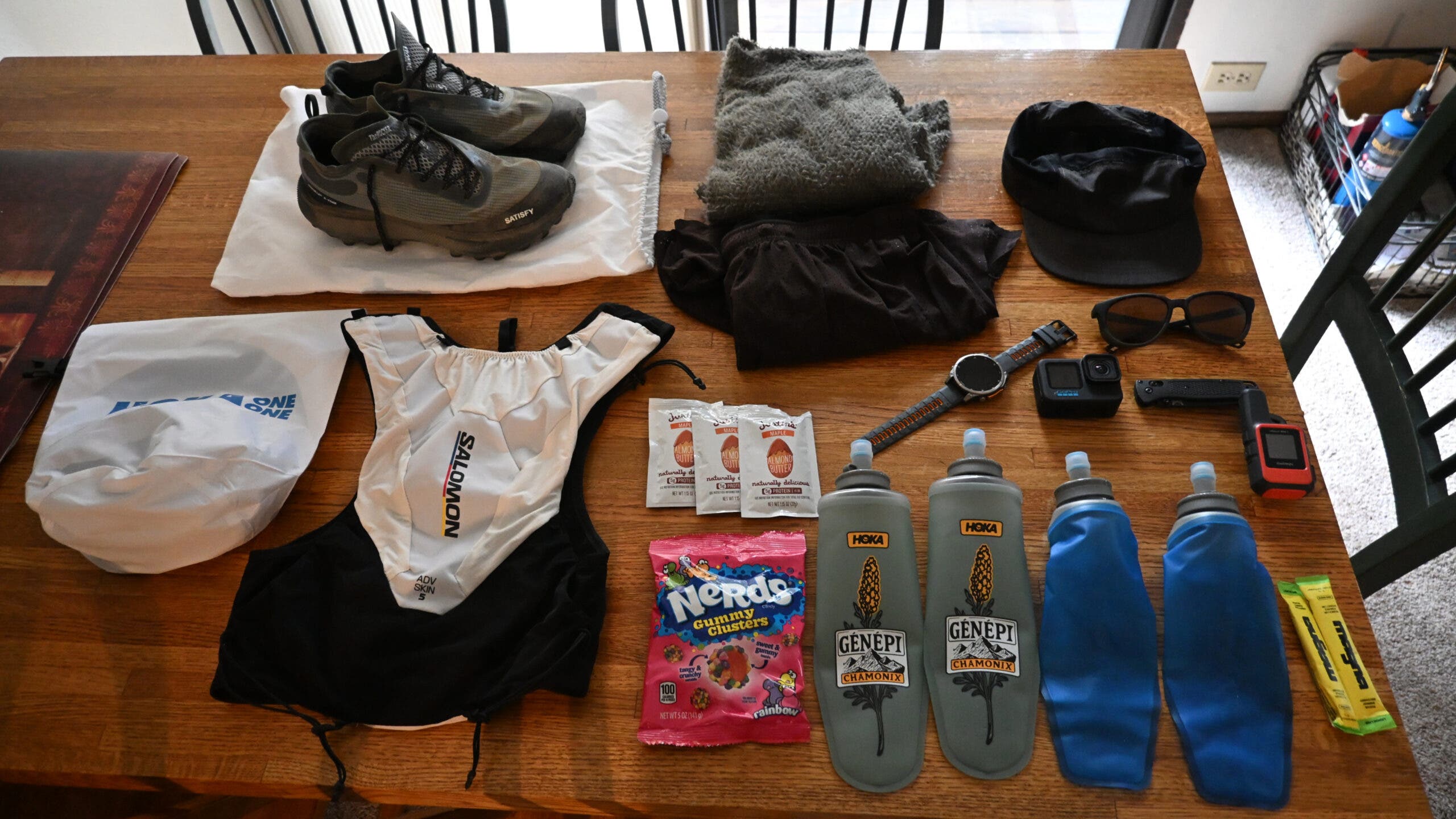 running travel gear