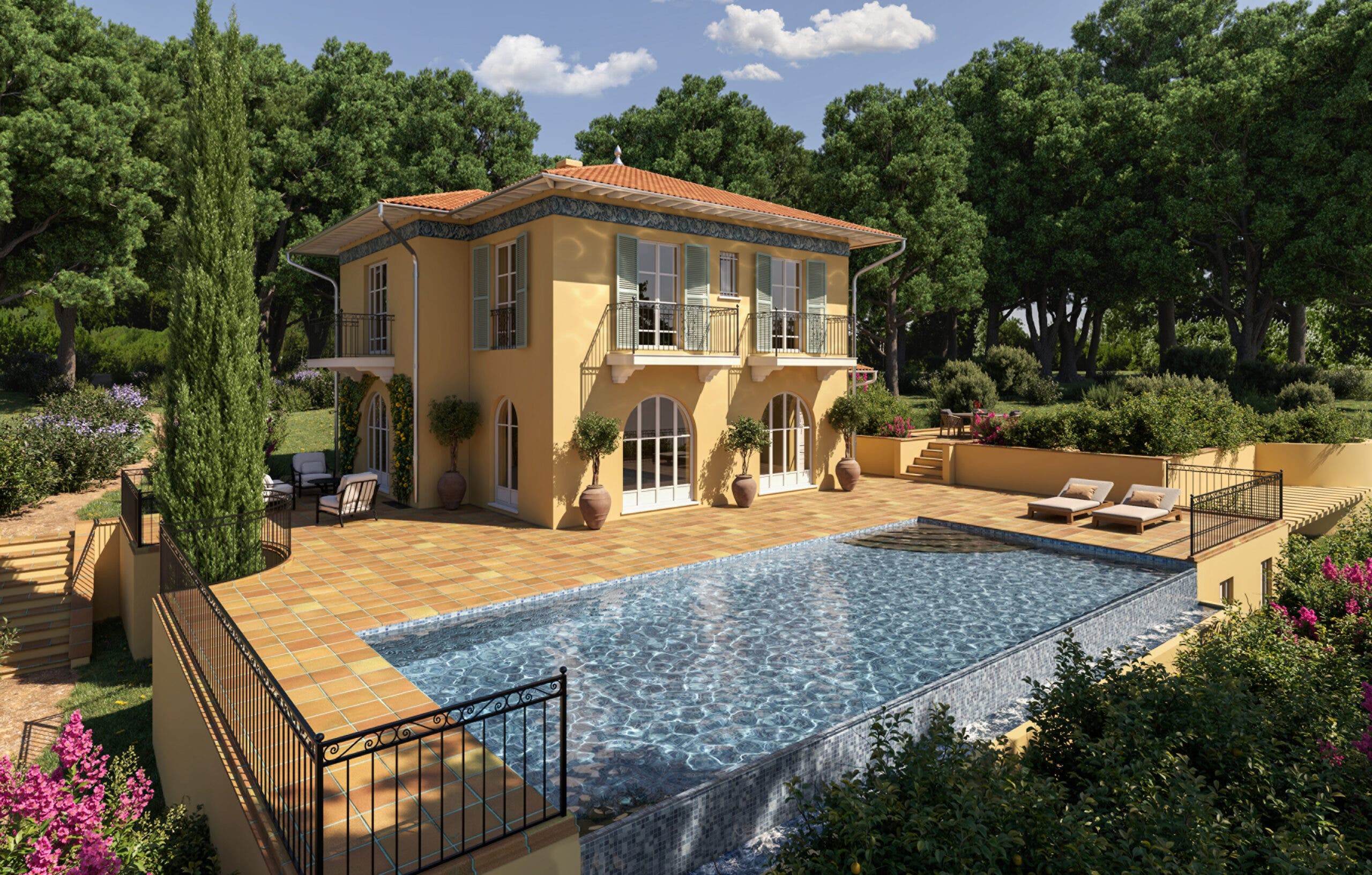 The Grand-Hotel du Cap-Ferrat is visually epic