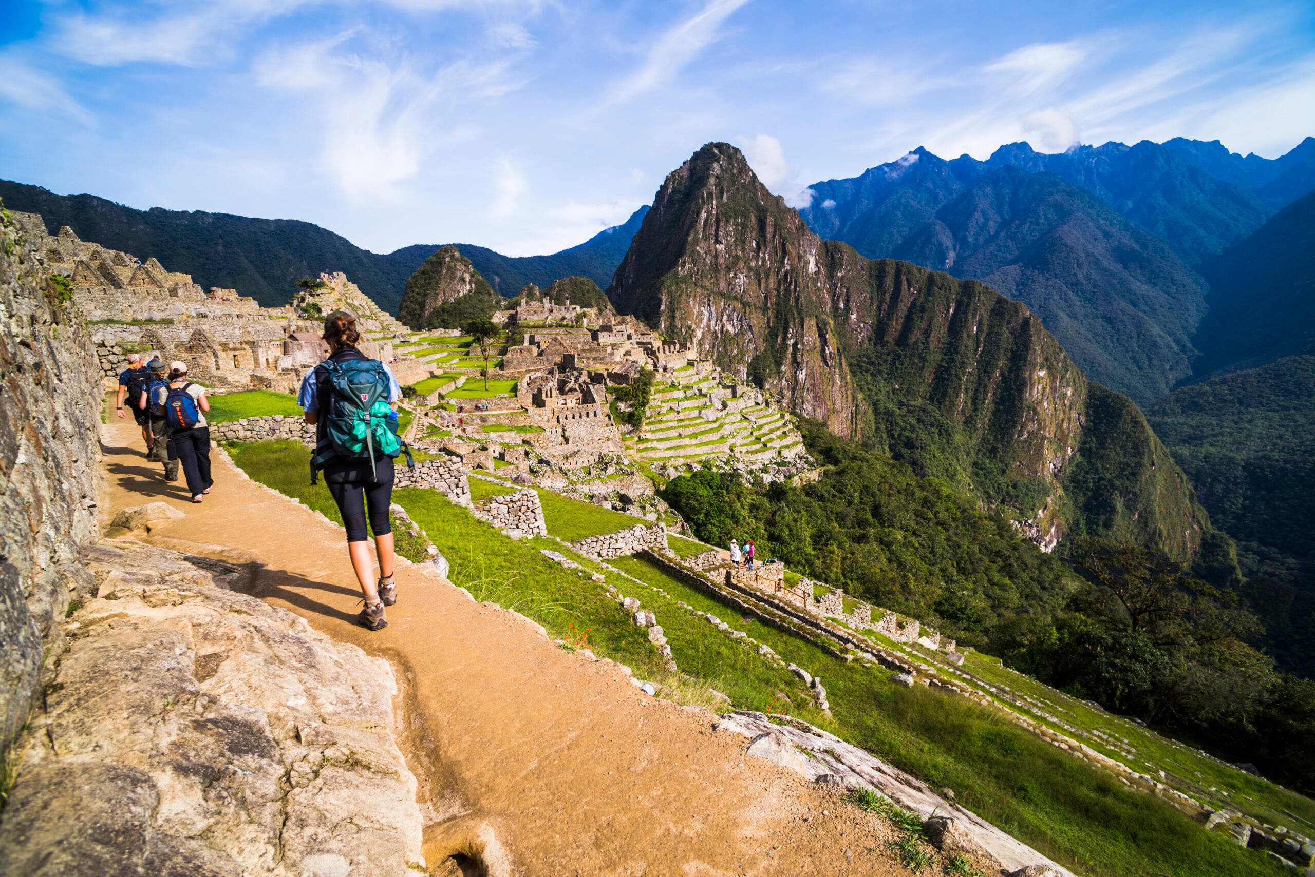 Machu Picchu Inca ruins, Cusco Region, Peru, South America