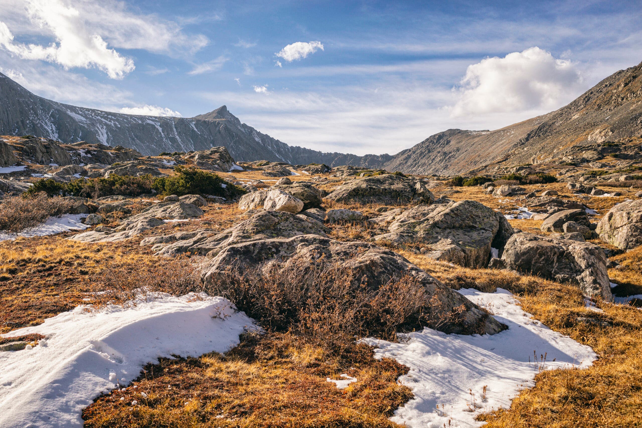 Pacific Peak in the Rocky Mountains, Colorado