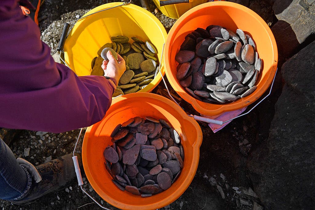 The Annual Stone Skimming Championships Are Held In Scotland