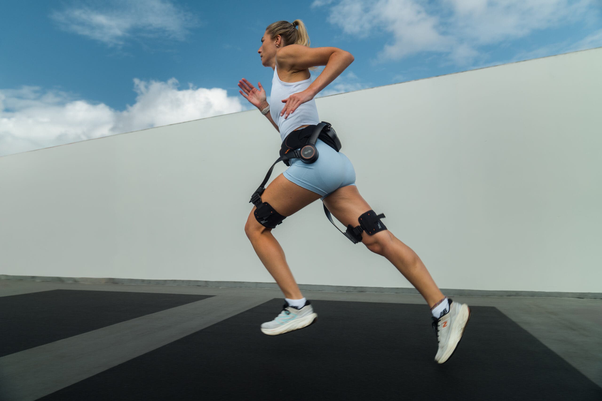 The X Ultra being used on a run.