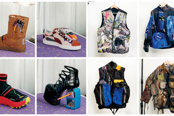 shoe and jacket designs