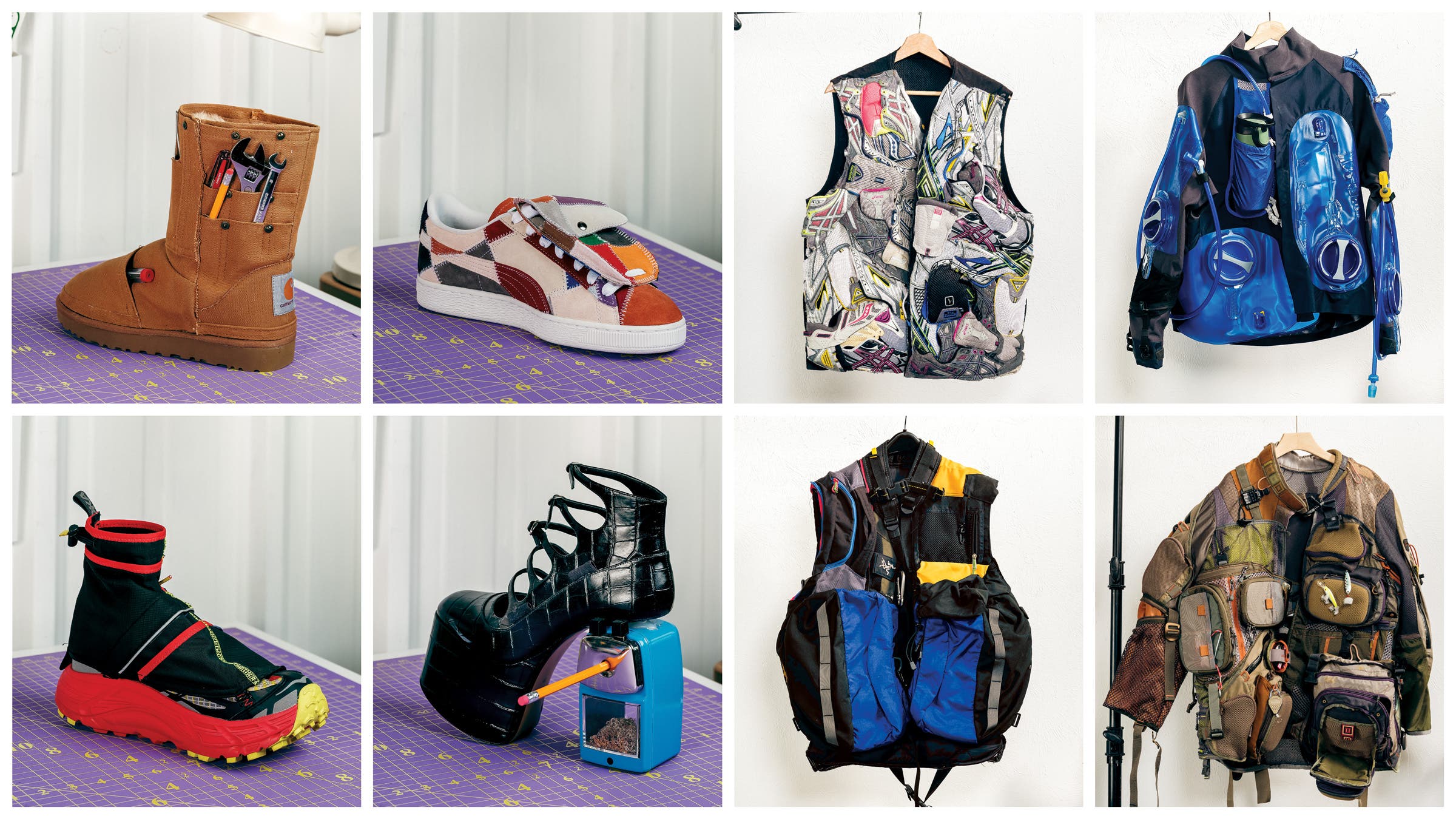 shoe and jacket designs