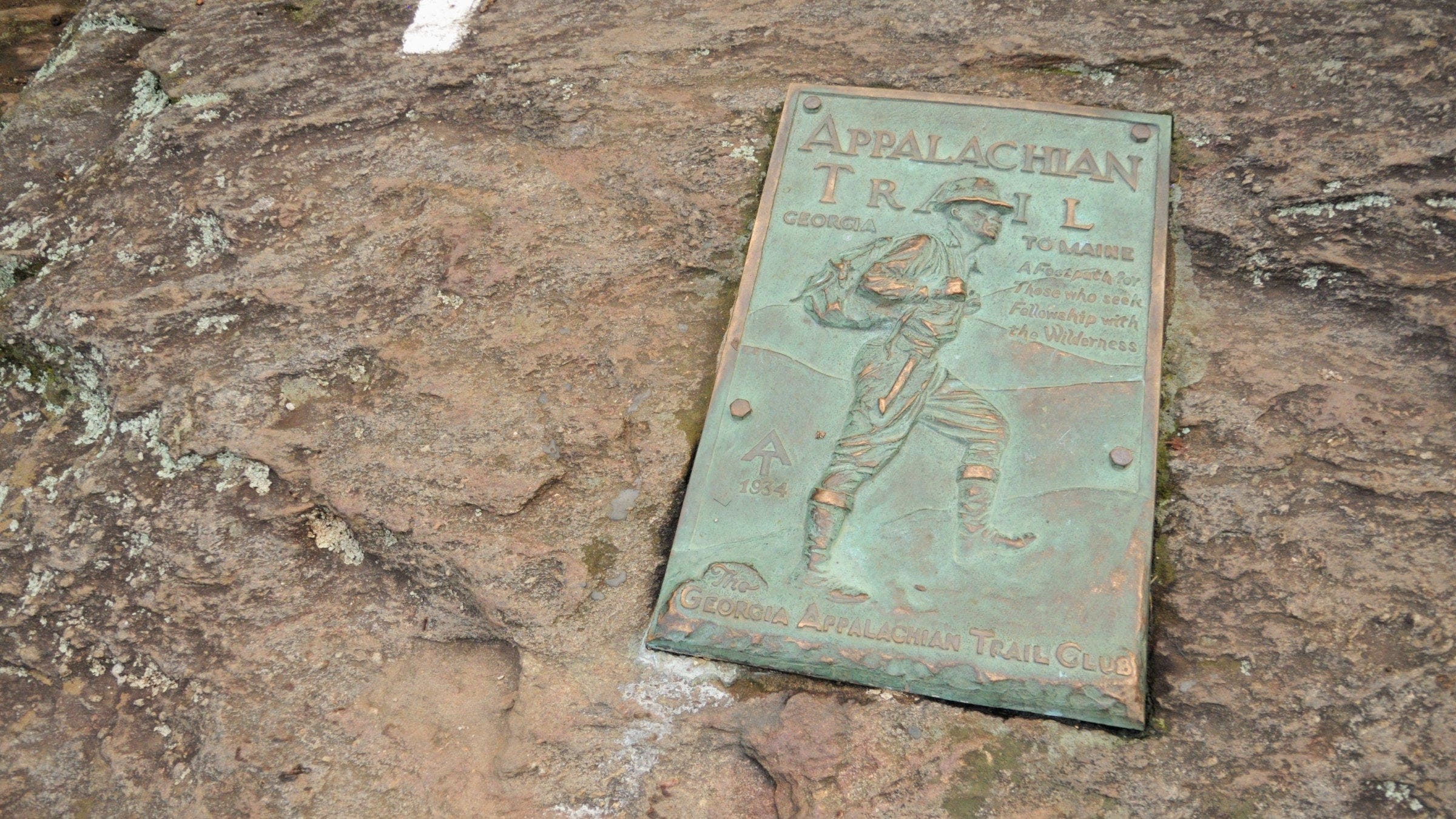 Springer Mountain Plaque