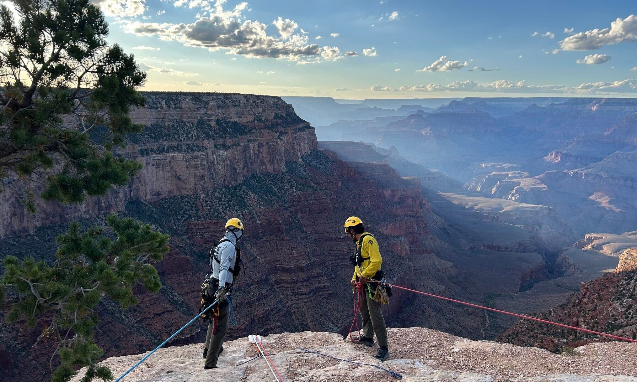 body identified in vehicle drove over grand canyon rim