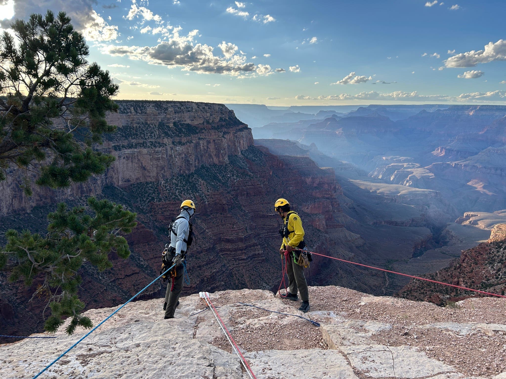 body identified in vehicle drove over grand canyon rim