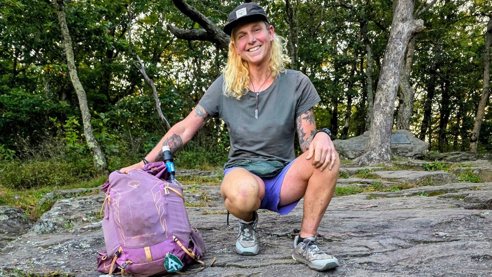 Lyla Harrod on Springer Mountain