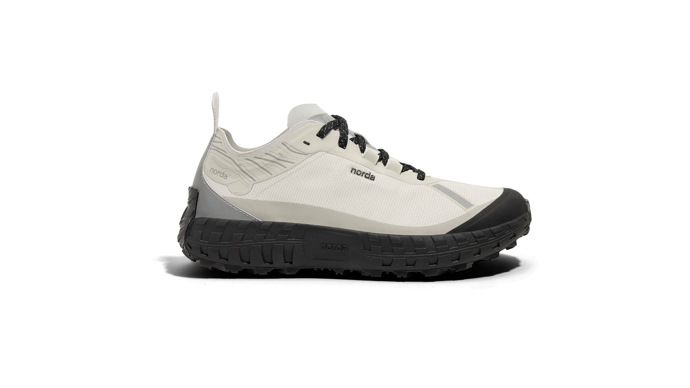 norda shoes on white