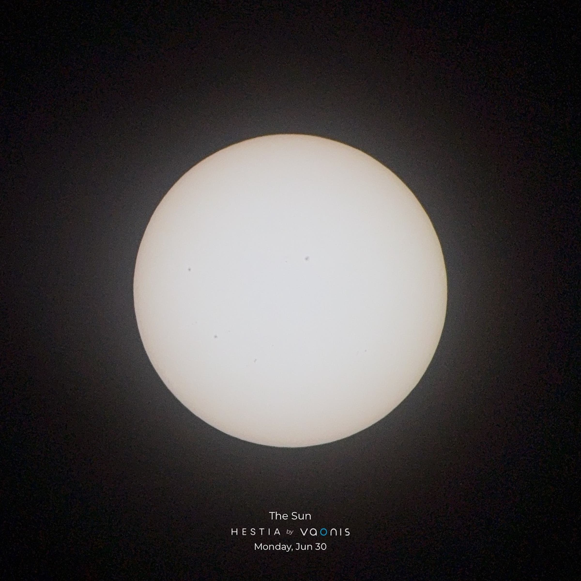 You can also image the sun, but there aren’t as many interesting features