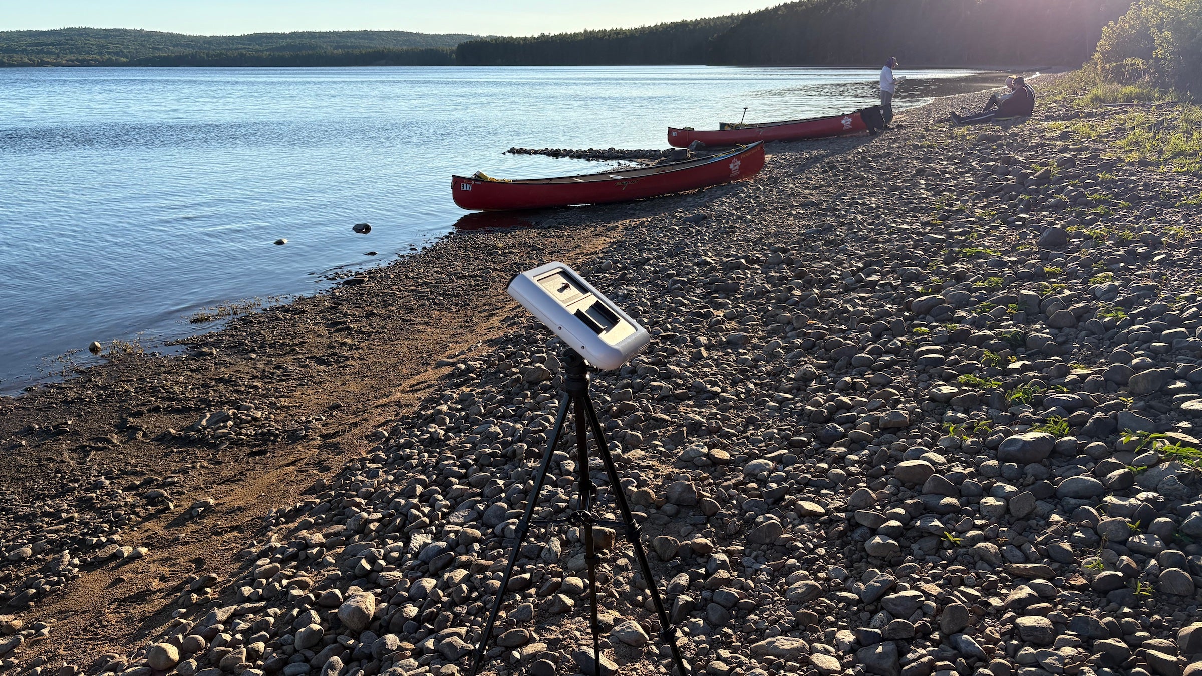 The Vaonis Hestia weighs 1.87 pounds and is the size of a book
